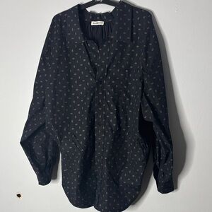 Balenciaga Elegant Black Blouse